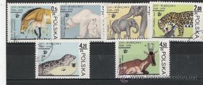Timbres: POLONIA SERIE DE FAUNA